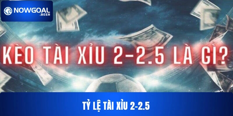 Chỉ dẫn cách đọc kèo tài xỉu tỷ lệ 2/2.5